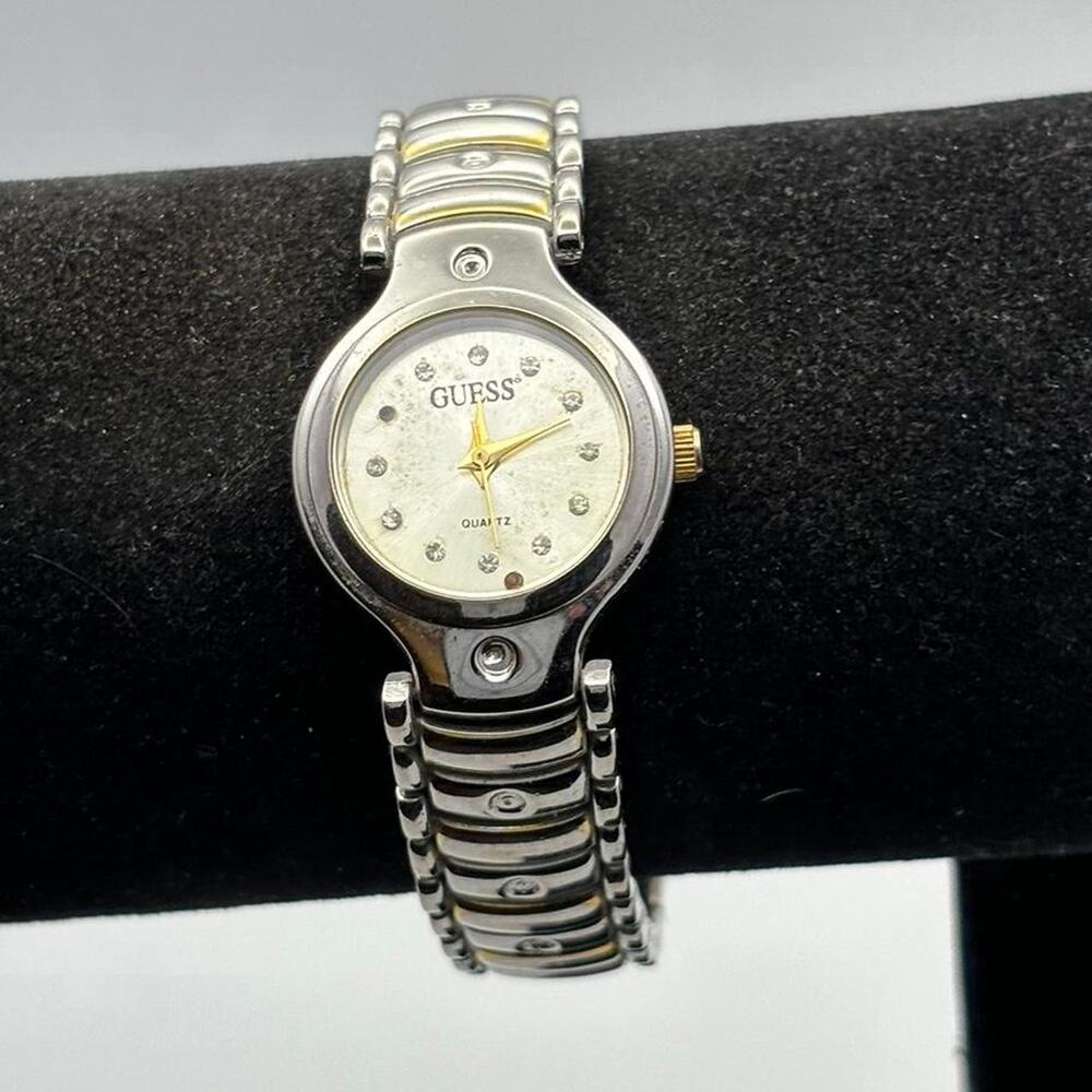 Vintage Silver Men's Guess Watch